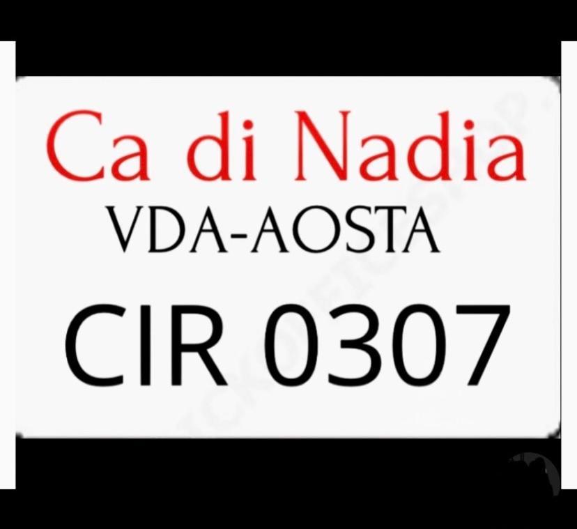 Ca Di Nadia Villa Aosta Exterior foto